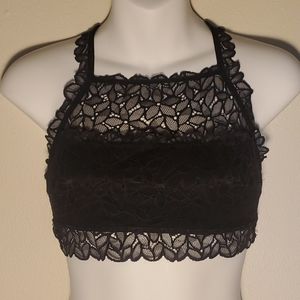 Aerie lace high neck bralette